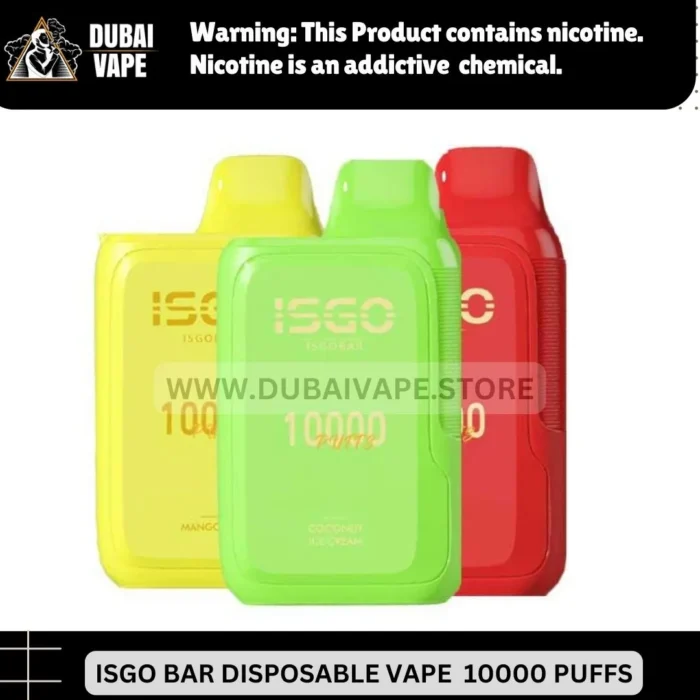 ISGO BAR DIPOSABLE VAPE 10000 PUFFS