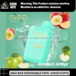 ISGO BAR DUBBLE APPLE 10000 PUFFS