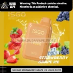 ISGO BAR STRAWBERRY GRAPE ICE 10000 PUFFS