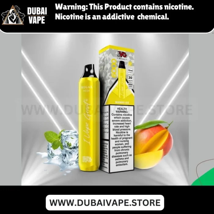 MANGO ICE IVG REGAL 6000 PUFFS