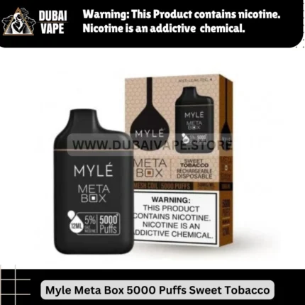 Myle meta box 5000 puffs Sweet Tobacco
