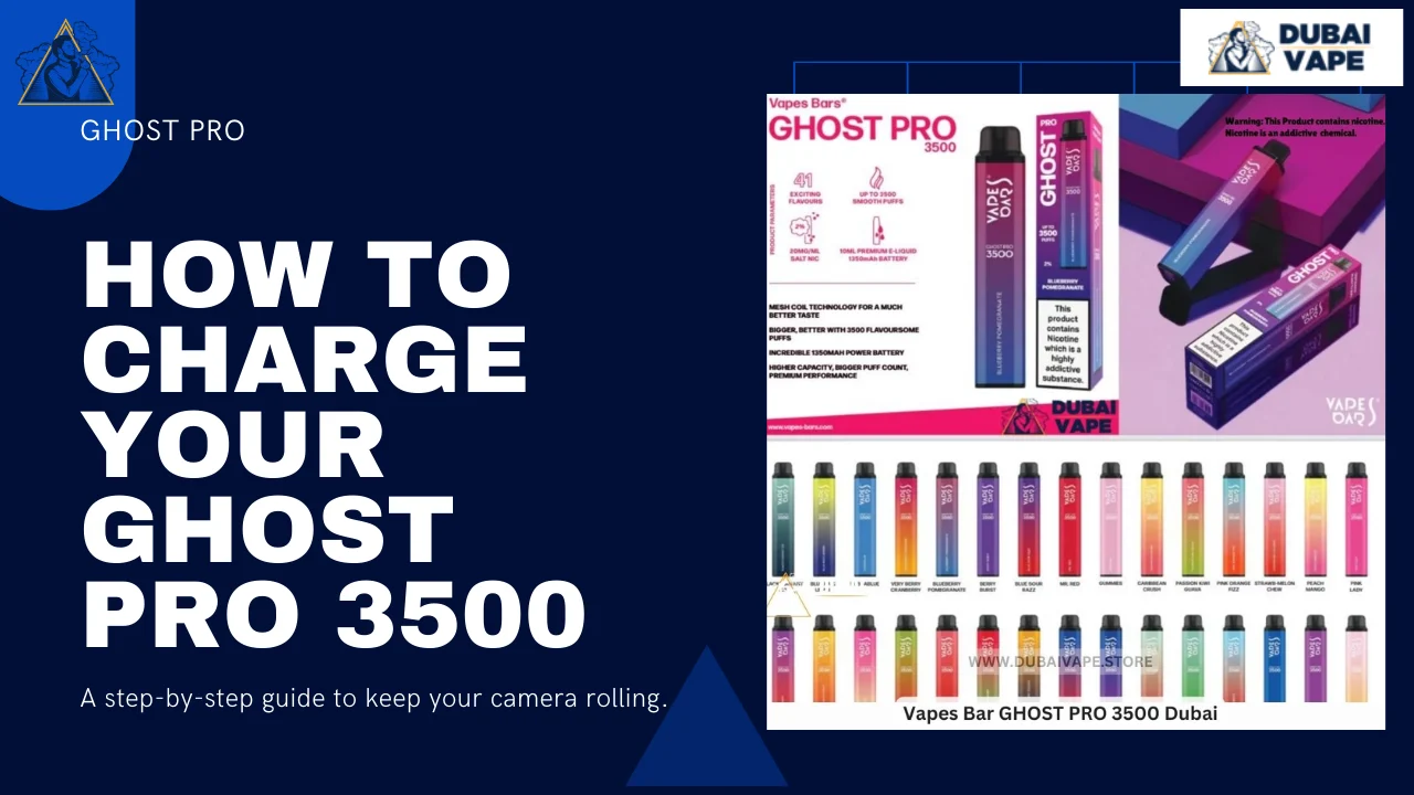 How to Charge Your Ghost Pro 3500
