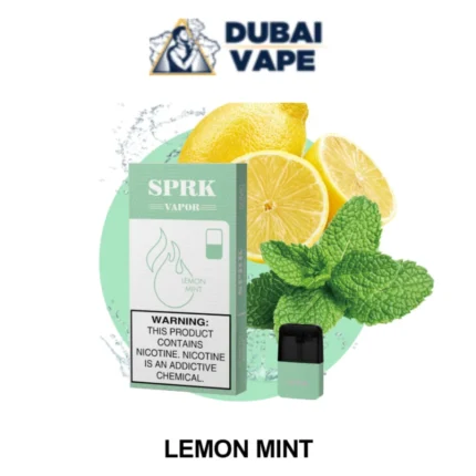 SPRK VAPE Lemon Mint V4 PODS IN DUBAI