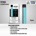 SPRK VAPOR V4 DEVICE CYAN IN DUBAI