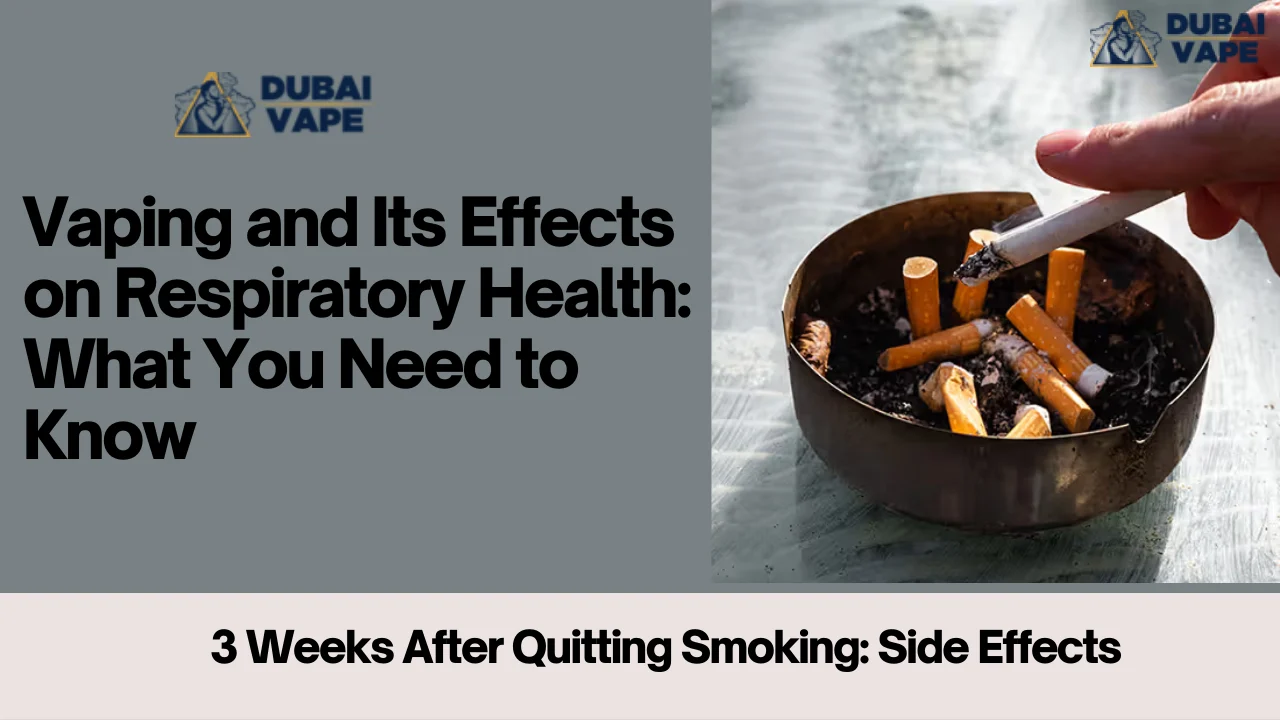 Vaping and Its Effects on Respiratory Health