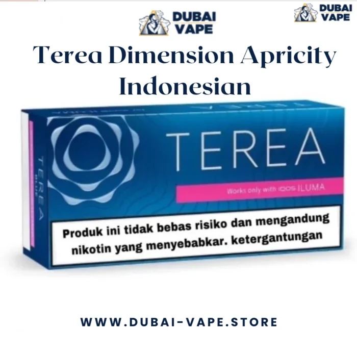 Heets Terea Dimensions Apricity Indonesian for IQOS ILUMA Device in Dubai